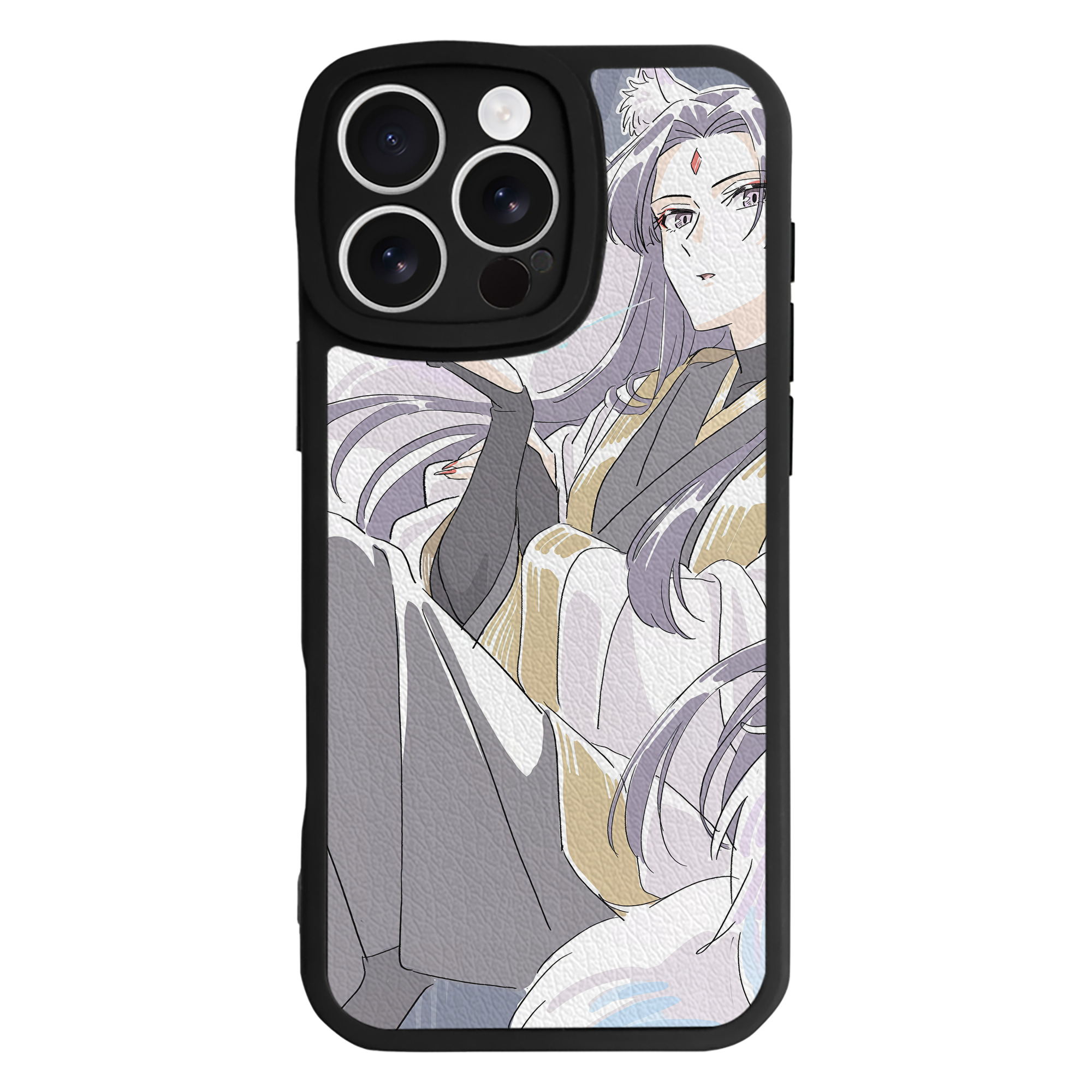 薬屋のひとりごと The Apothecary Diaries 【iPhone 16シリーズ対応】シリコンスマホケース（レザー調） 材質：シリコン